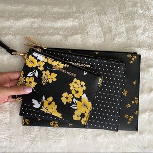 Michael Kors Wristlet Trio